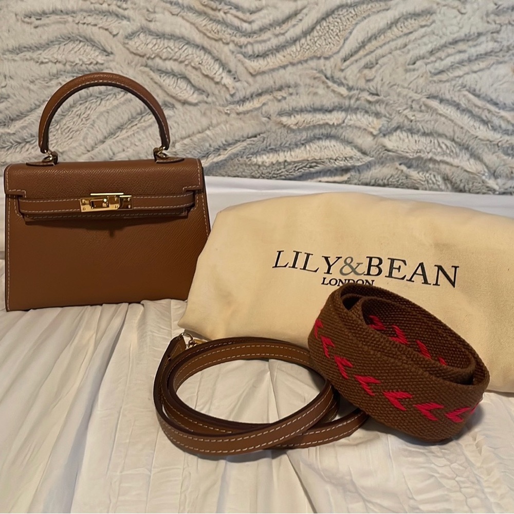 Lily & Bean Hettie Bag in Tan excellent condition